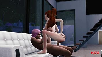 3D animated movie of Jupiter's eclipse and infidelity