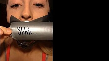 im your gagged little 18+ secret, tied up and ready for deepthroat action at home