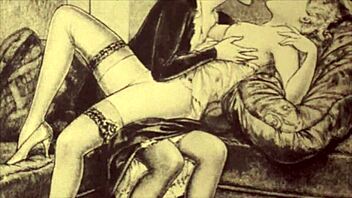 Oye, ¿quieres ver ilustración erótica vintage cobrar vida?