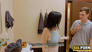 Sisporn Busty Girl Scolds Stepbro Before Tempting Him Into Taboo Sex