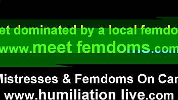 you're nothing but my little sissy bitch