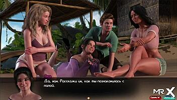 I picked up beach girls for sex on the beach in Treasure of Nadia e1 70