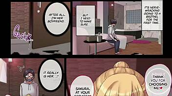 meet friend gyaru mom in soapland