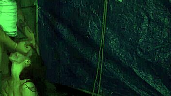 real TEEN tastes CUM after getting STRANDED in rough outdoor bondage