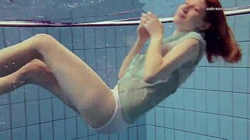 Tiny Nastya in a dress drives me crazy. That tight Russian ass underwater got me hooked for days.
