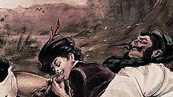 Vintage Erotic Anime Drawings from Classic Japanese Hentai Collection!