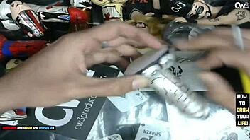 Painting the alien: hardcore dildo action for all tastes