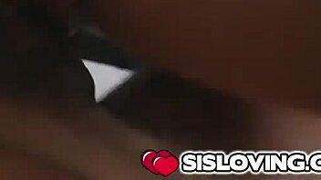 Megan Sage deep throats stepbro's big cock?