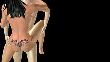 Exciting Animated Hentai Where Japanese Man Fucks Indian Girl In Standing Position!