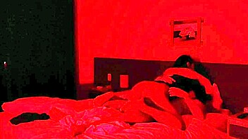 While watching a horror movie, I gave it to him good