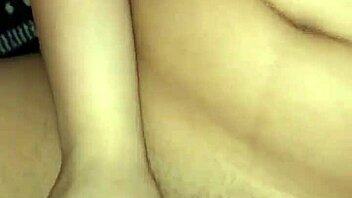 getting off with natural tits and cock play