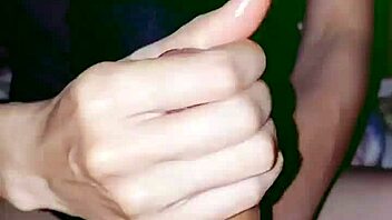 Skinny Couple’s Sexy Handjob Turns Into Unexpected Wild Action