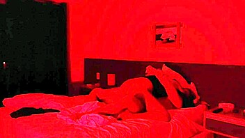 While watching a horror movie, I gave it to him good