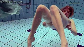 Tiny Nastya in a dress drives me crazy. That tight Russian ass underwater got me hooked for days.