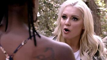 Wicked - captain marvel makes her alter dimension black self squirt hard full scene