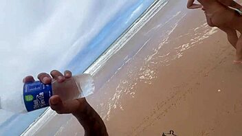 African Gay Amateurs Go Wild on Nudist Beach Fetish Adventure