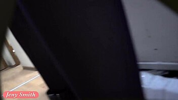 jeny smith strips naked at new job in hidden cam prank