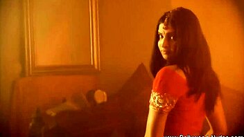 Indian brunette milf strips with raw seductive power