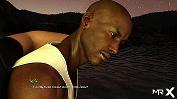 Beautiful girl E1 24 learns acting lessons in 3D game with instructions