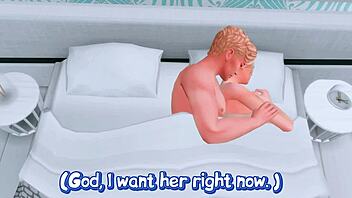 why did the futanari girlfriend arrange that anal sex?