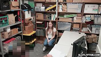 shoplifting teen summer brooks caught in act