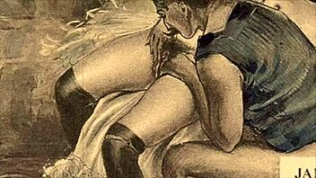 Erotic comics and cartoons from the past