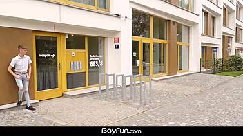 twink shows house then gets bareback fucked