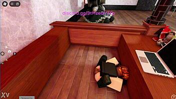 Roblox cheating teen gets huge black cock