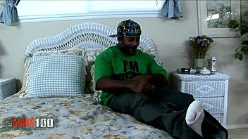 Kapri Styles, black babe, slammed by huge black cock