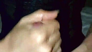 Skinny Couple’s Sexy Handjob Turns Into Unexpected Wild Action