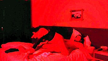 While watching a horror movie, I gave it to him good