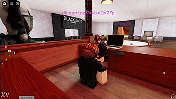 Roblox cheating teen gets huge black cock