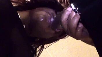 Why does paris dewett give don whoe a wet blowjob?