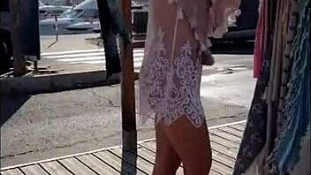 Slut Flashing Interracially