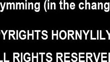 Big Boobs Tamil Indian Maid Lily Fingers Pussy in Bathroom