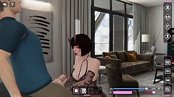 Emotional Asian Game Challenge in 3D Anime Hentai Style.