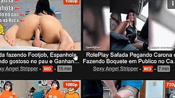 roleplay as sexy secretary giving handjob to boss with huge tits