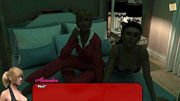 alexandra in 3d game