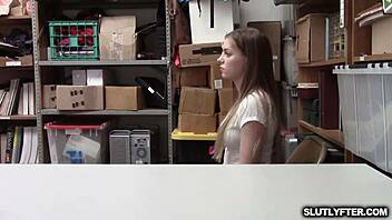 shoplifting teen summer brooks caught in act