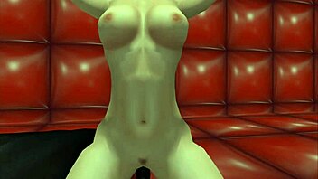 The dildo RIDING high elf in anime hentai