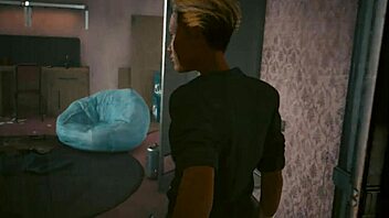 Alex Laguna Bend Sex Scene In Cyberpunk 2077!