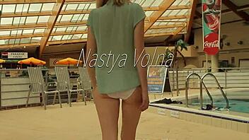 Tiny Nastya in a dress drives me crazy. That tight Russian ass underwater got me hooked for days.