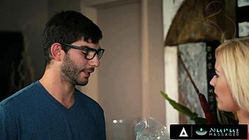 Whoa, nurumassage masseuse gets her pussy wrecked by huge customer dick