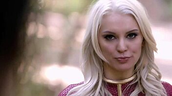 Wicked - captain marvel makes her alter dimension black self squirt hard full scene