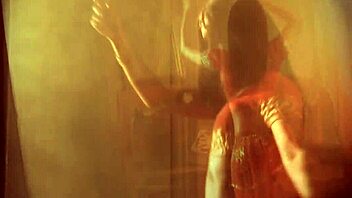 Indian brunette milf strips with raw seductive power