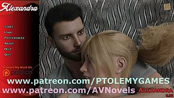 alexandra in 3d game