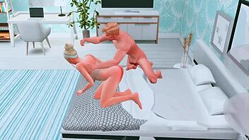 why did the futanari girlfriend arrange that anal sex?