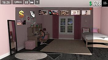 Girl House Часть 3 геймплей показывает сексуальную шлюху в действии