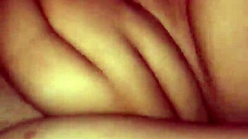 getting off with natural tits and cock play