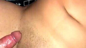 getting off with natural tits and cock play